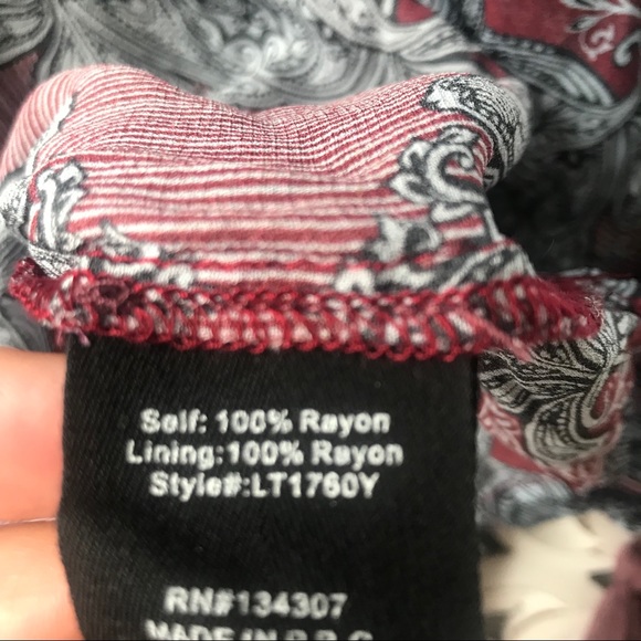 Line + Dot Nordstrom’s Blouse Top Woman’s Small - Picture 6 of 8